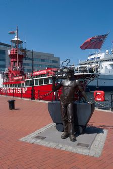 Cardiff, Lightship, 2009. Creator: Ethel Davies