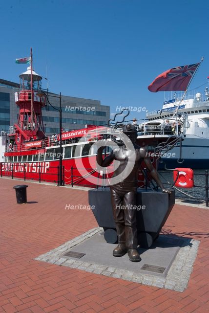 Cardiff, Lightship, 2009. Creator: Ethel Davies.