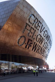 Cardiff, Millennium Centre, 2009. Creator: Ethel Davies