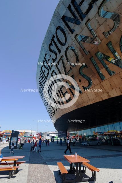 Cardiff, Millennium Centre, 2009. Creator: Ethel Davies.