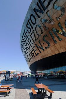 Cardiff, Millennium Centre, 2009. Creator: Ethel Davies