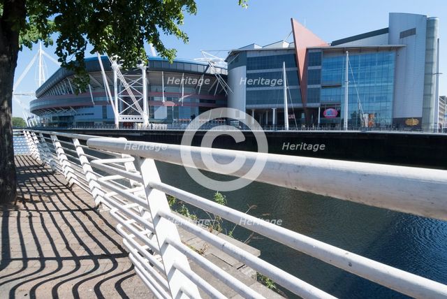 Cardiff Millennium Stadium, 2009. Creator: Ethel Davies.