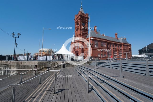 Cardiff, Pierhead Building, 2009. Creator: Ethel Davies.
