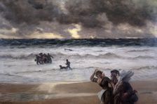 Cardigan Bay Wales, c1858-c1902. Artist: Philip Richard Morris