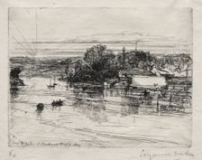 Cardigan Bridge. Creator: Francis Seymour Haden (British, 1818-1910)