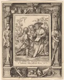 Cardinal, 1651. Creator: Wenceslaus Hollar