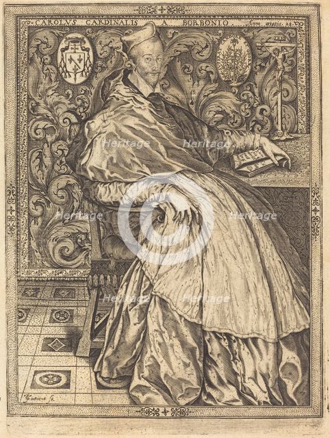 Cardinal Charles de Bourbon. Creator: Jean de Gourmont I.