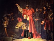 Cardinal Cisneros and the captives of Oran oil painting by Francisco Jimenez de Cisneros (1437-1…