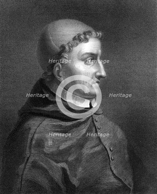 Cardinal Cisneros, Spanish Cardinal, inquisitor and statesman, (1836).Artist: CE Wagstaff