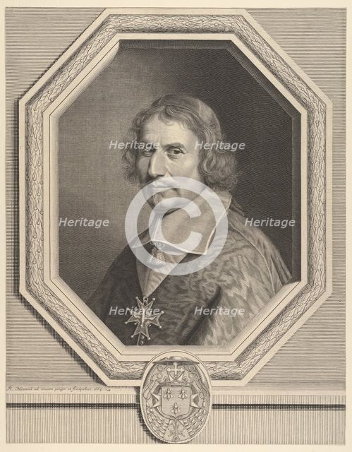 Cardinal Antonio Barberini, 1664. Creator: Robert Nanteuil.