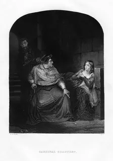 Cardinal Beaufort, 1860. Artist: J White