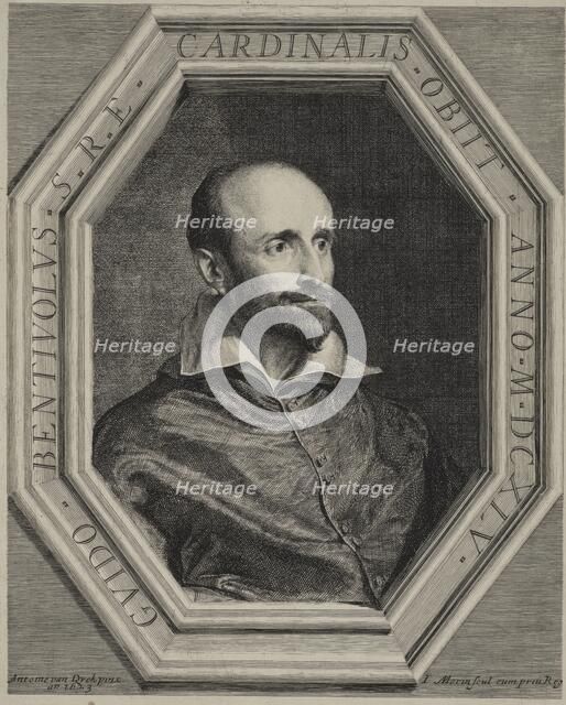 Cardinal Bentivoglio, 1645-1650. Creator: Jean Morin.