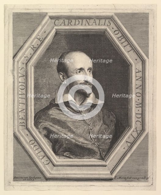 Cardinal Bentivoglio. Creator: Jean Morin.