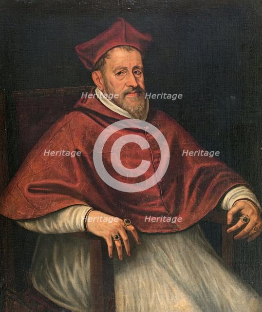 Cardinal Gaspar Quiroga, c1580. Creator: Jacopo Tintoretto.