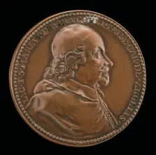 Cardinal Giacomo De Angelis, 1651-1695 [obverse], 1701. Creator: Ferdinand de Saint-Urbain