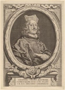 Cardinal Giovanni Carlo dei Medici, before 1691. Creator: Adriaen Haelwegh