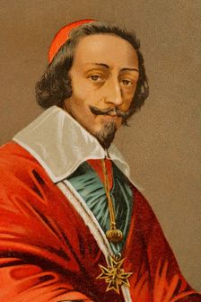 Cardinal de Richelieu (Armand Jean du Plessis) (1585-1642), French clergyman and statesman, 1886. Creator: Unknown