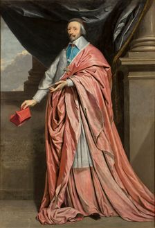Cardinal de Richelieu, c1640. Creator: Champaigne, Philippe, de (1602-1674)