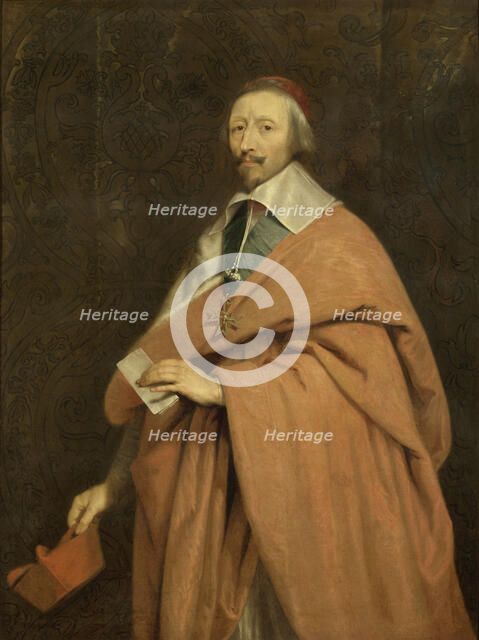 Cardinal de Richelieu, ca 1639. Artist: Champaigne, Philippe, de (1602-1674)