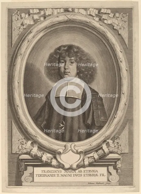 Cardinal Francesco Maria dei Medici, before 1691. Creator: Adriaen Haelwegh.