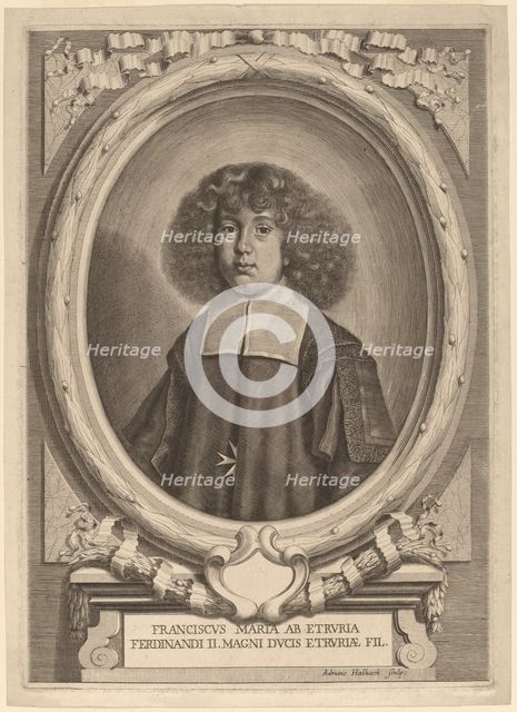 Cardinal Francesco Maria dei Medici, before 1691. Creator: Adriaen Haelwegh.