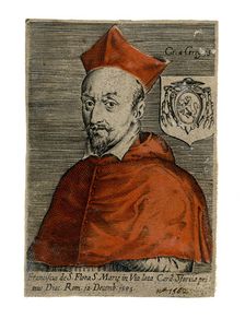 Cardinal Francesco Sforza, Italian priest, 16th century