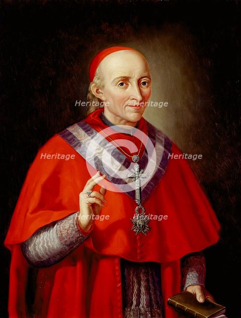 Cardinal Francisco Antonio de Lorenzana, c1878. Creator: Matias Moreno.