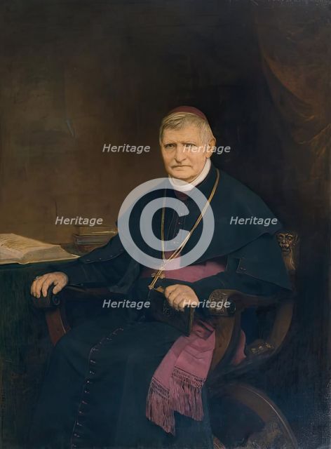 Cardinal Johann Rudolf Kutschker, 1891. Creator: Franz Rumpler.