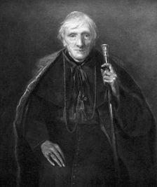 Cardinal John Henry Newman in old age, c1885. Creator: Unknown