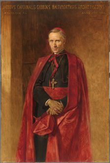 Cardinal James Gibbons, 1904. Creator: Theobald Chartran