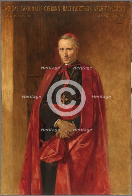 Cardinal James Gibbons, 1904. Creator: Theobald Chartran.