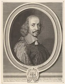 Cardinal Jules Mazarin, 1655. Creator: Robert Nanteuil