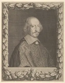 Cardinal Jules Mazarin, 1656. Creator: Robert Nanteuil