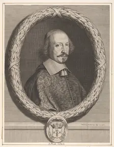 Cardinal Jules Mazarin, 1656. Creator: Robert Nanteuil