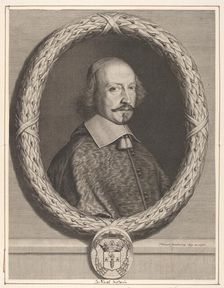Cardinal Jules Mazarin, 1656. Creator: Robert Nanteuil