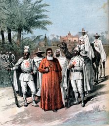 Cardinal Lavigerie, Founder of the Anti-Slavery Society, 1891