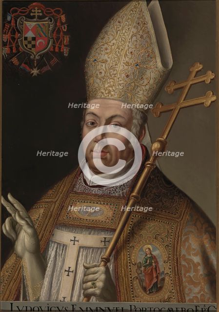 Cardinal Luis Fernández de Portocarrero, c1878. Creator: Matias Moreno.