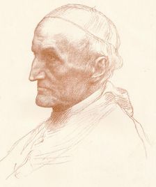 Cardinal Manning, ,c1857-1903, (c1903). Artist: Alphonse Legros