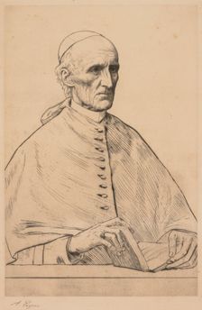Cardinal Manning. Creator: Alphonse Legros (French, 1837-1911)