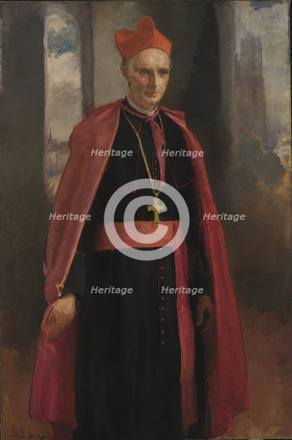 Cardinal Mercier, 1919. Creator: Cecilia Beaux.