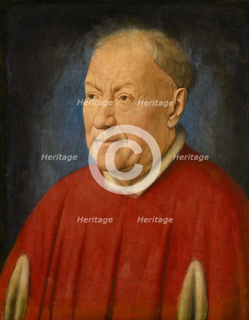 Cardinal Niccolò Albergati (1375-1443), ca 1435. Artist: Eyck, Jan van (1390-1441)