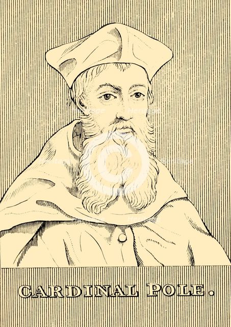 'Cardinal Pole', (1500-1558), 1830. Creator: Unknown.