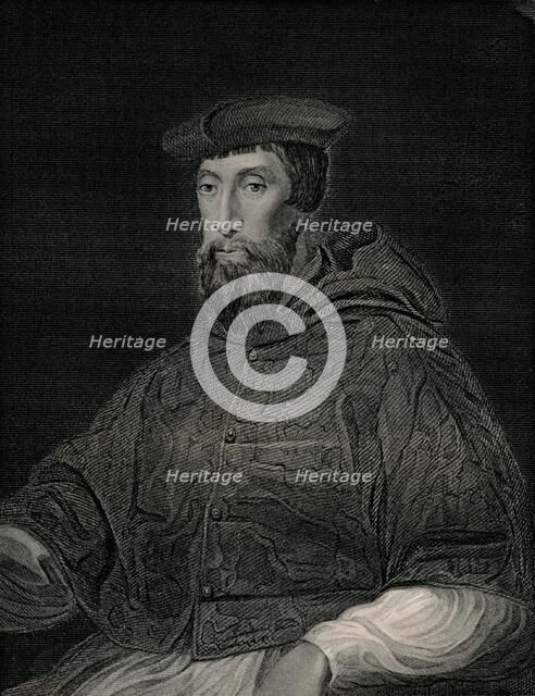'Cardinal Pole', (early-mid 19th century).  Creator: Henry Thomas Ryall.
