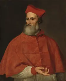 Cardinal Pietro Bembo, 1539/1540. Creator: Titian