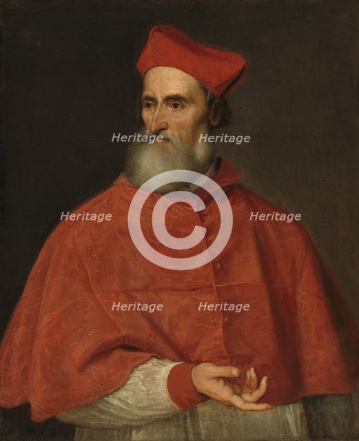 Cardinal Pietro Bembo, 1539/1540. Creator: Titian.
