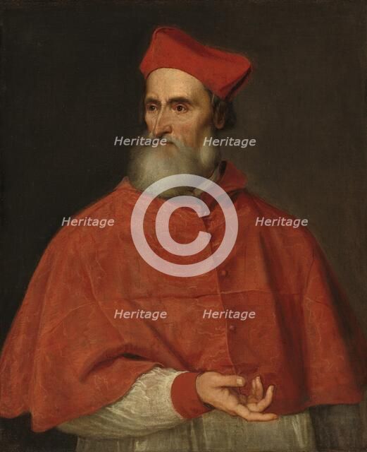 Cardinal Pietro Bembo, 1539/1540. Creator: Titian.