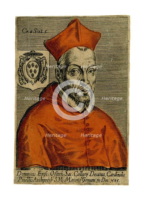Cardinal Pinette, 1585. Artist: Unknown
