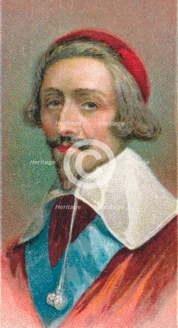 Cardinal Richelieu (1585-1642), French prelate and statesman, 1924. Artist: Unknown