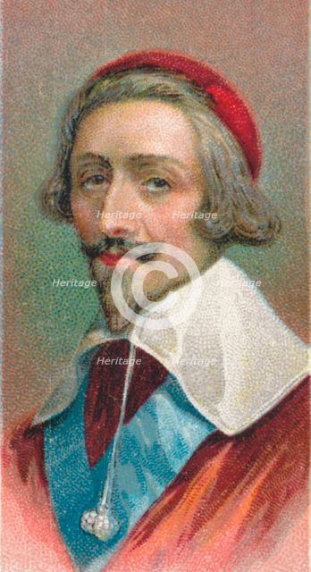 Cardinal Richelieu (1585-1642), French prelate and statesman, 1924. Artist: Unknown