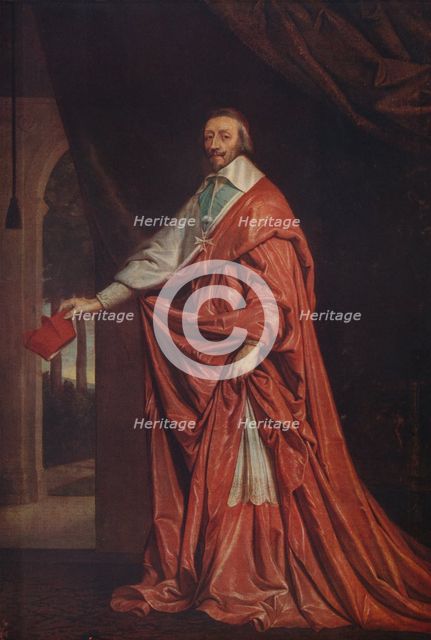 'Cardinal Richelieu', 1633-1640, (c1915). Artist: Philippe de Champaigne.